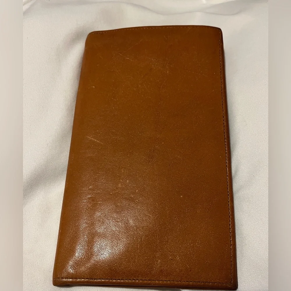 Swank Top Grain Cowhide Brown Leather Wallet